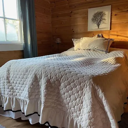 Laftet I Strandkanten Med Bade Og Fiske Muligheter Chalet