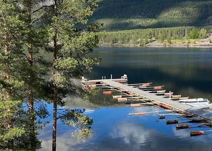 Laftet I Strandkanten Med Bade Og Fiske Muligheter Chalet *