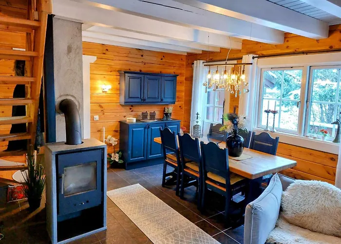 Chalet Laftet I Strandkanten Med Bade Og Fiske Muligheter Vradal