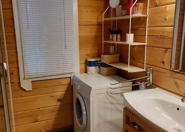 Laftet I Strandkanten Med Bade Og Fiske Muligheter Chalet *